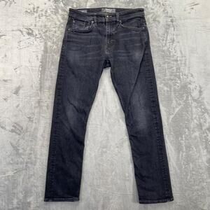 Revtown Men's Sharp Straight‎ Jeans Size 31x30 Blue Dark Wash